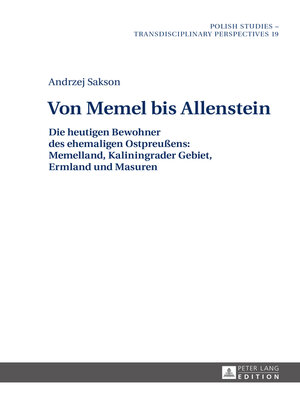 cover image of Von Memel bis Allenstein